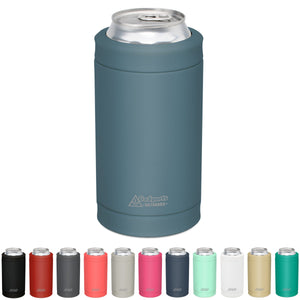 stone blue can cooler with color swatch at bottom