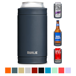 DUALIE 3 in 1 Insulated Can Cooler - Navy