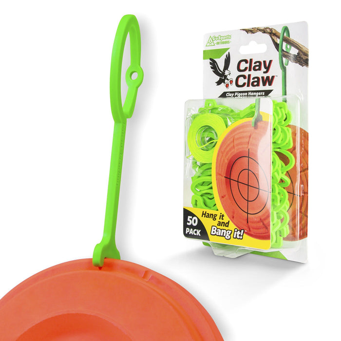 GoSports Outdoors Clay Claw Target Hangers - 50-Pack Clay Pigeon Holders