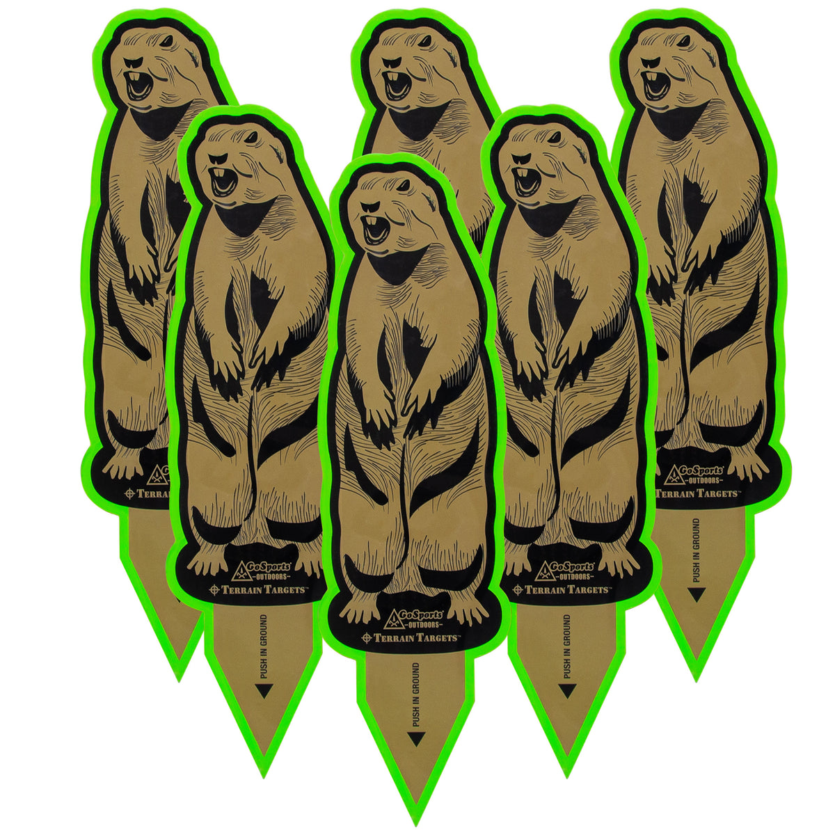 GoSports Outdoors Gopher Terrain Targets | Reactive Shooting Range Tar ...