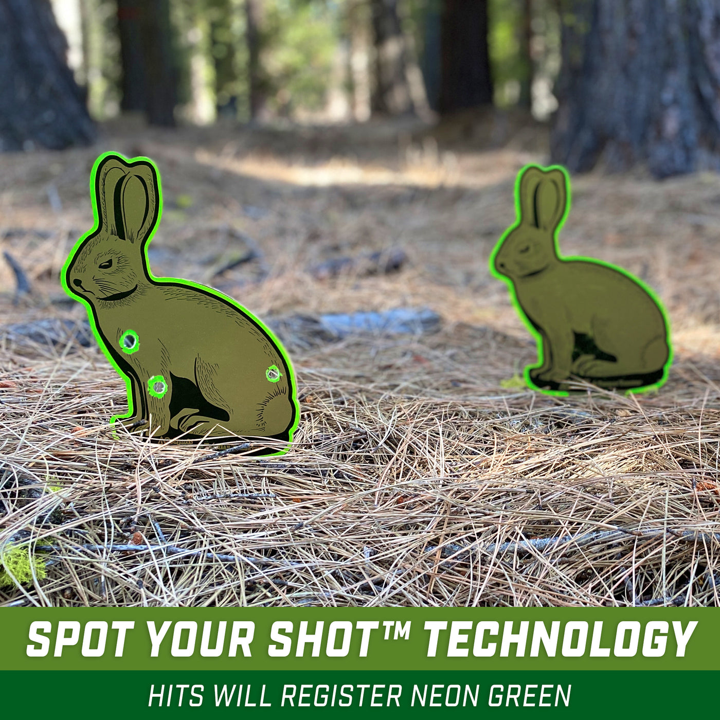 GoSports Outdoors Rabbit Terrain Targets | Reactive Shooting Range Tar ...