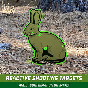 GoSports Outdoors Rabbit Terrain Targets | Reactive Shooting Range Targets