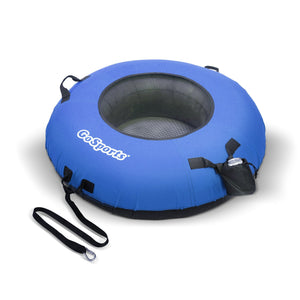 GoSports 44" Heavy Duty River Tube with Premium Canvas Cover - Commercial Grade River Tube - Blue Pool Toy PlayGoSports.com 